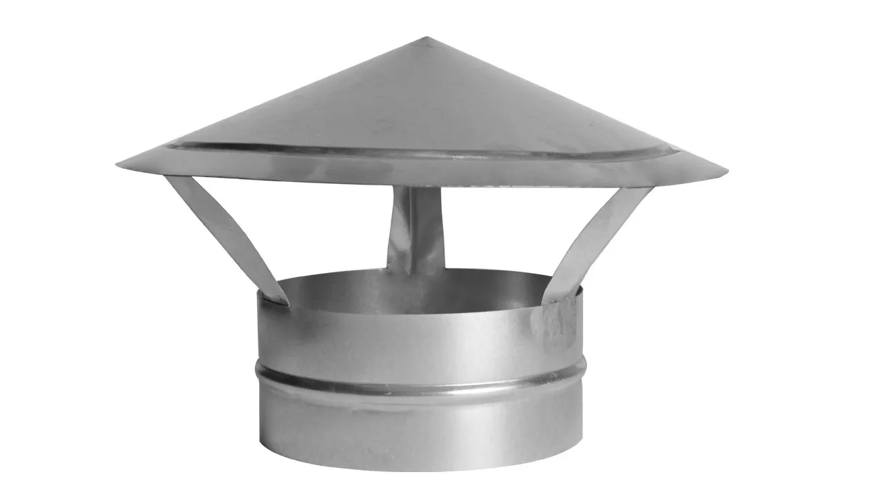 Зонт вентиляционный, круглый 560 мм  0.5 мм  150 мм шт