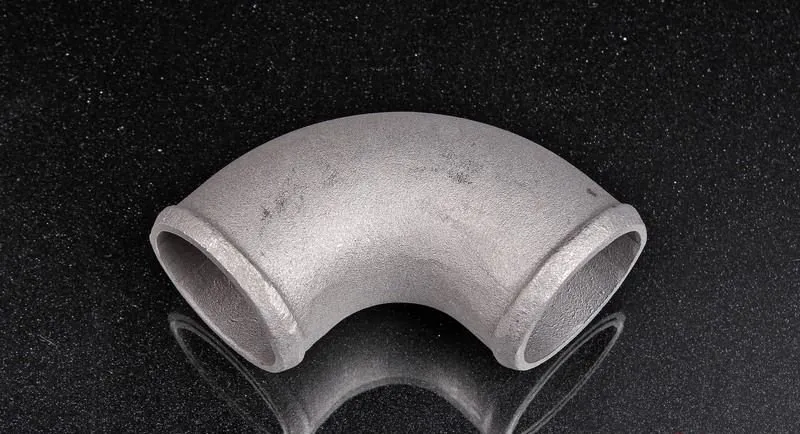 Отвод алюминиевый  90 град приварной 89х6 мм