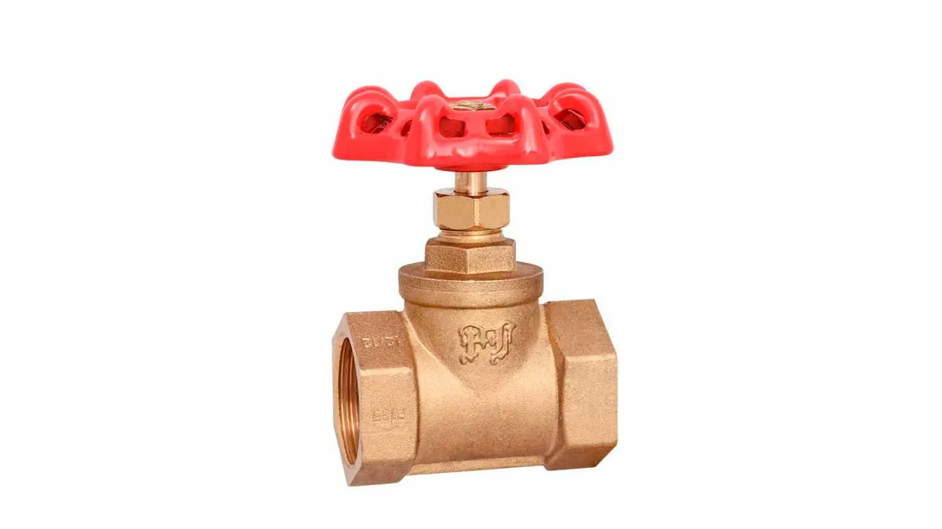 Клапан латунный обратный, поворотный Ру30 100°