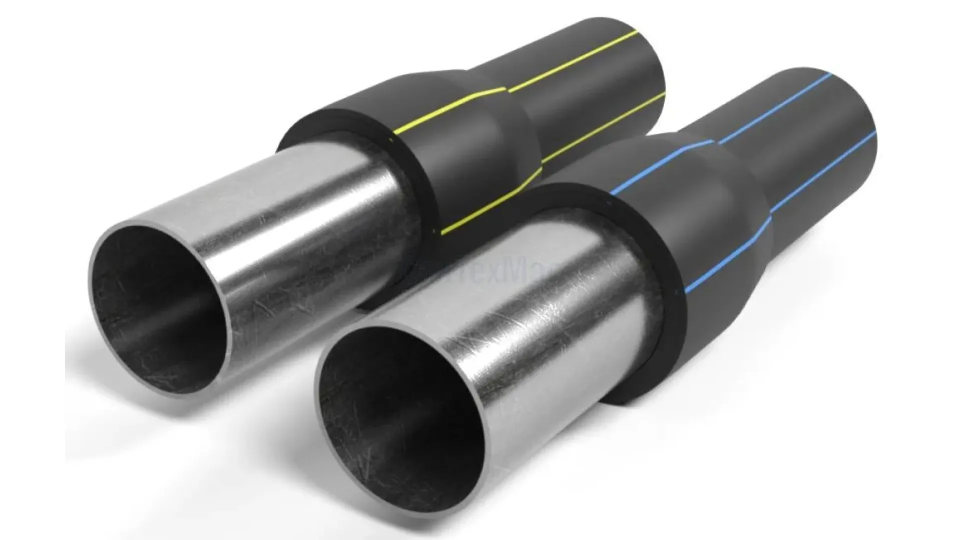 Межтрубное соединение 90х89 мм НСПС неразъемное соединение полиэтилен сталь газ полиэтилен