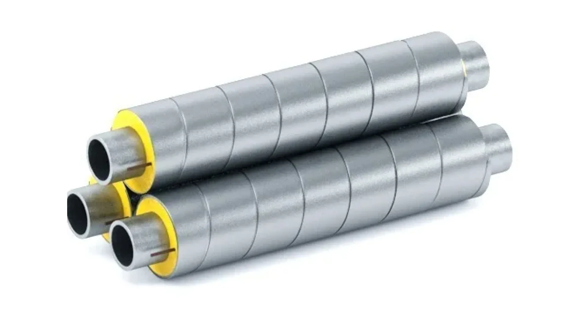 Теплоизоляция предизолированная неподвижная опора ППУ  45х3 мм  140 мм оцинкованный