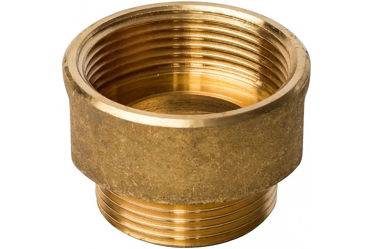 Переход латунный внутренняя резьба, наружная резьба 8х4 мм