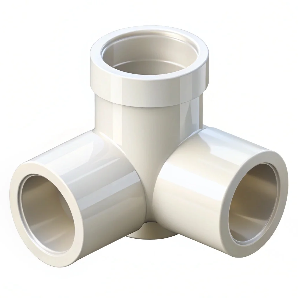 Тройник полипропиленовый Материал: полипропилен   40 мм  45 град