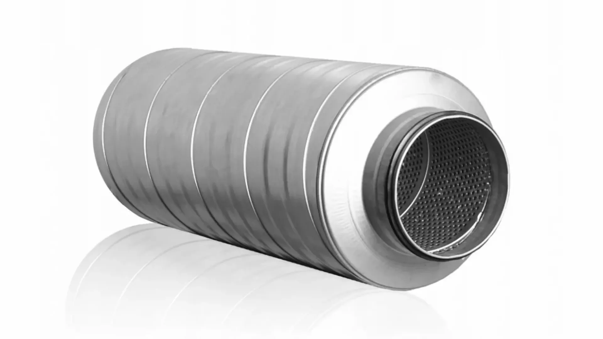 Шумоглушитель круглый Shuft 355х600 мм
