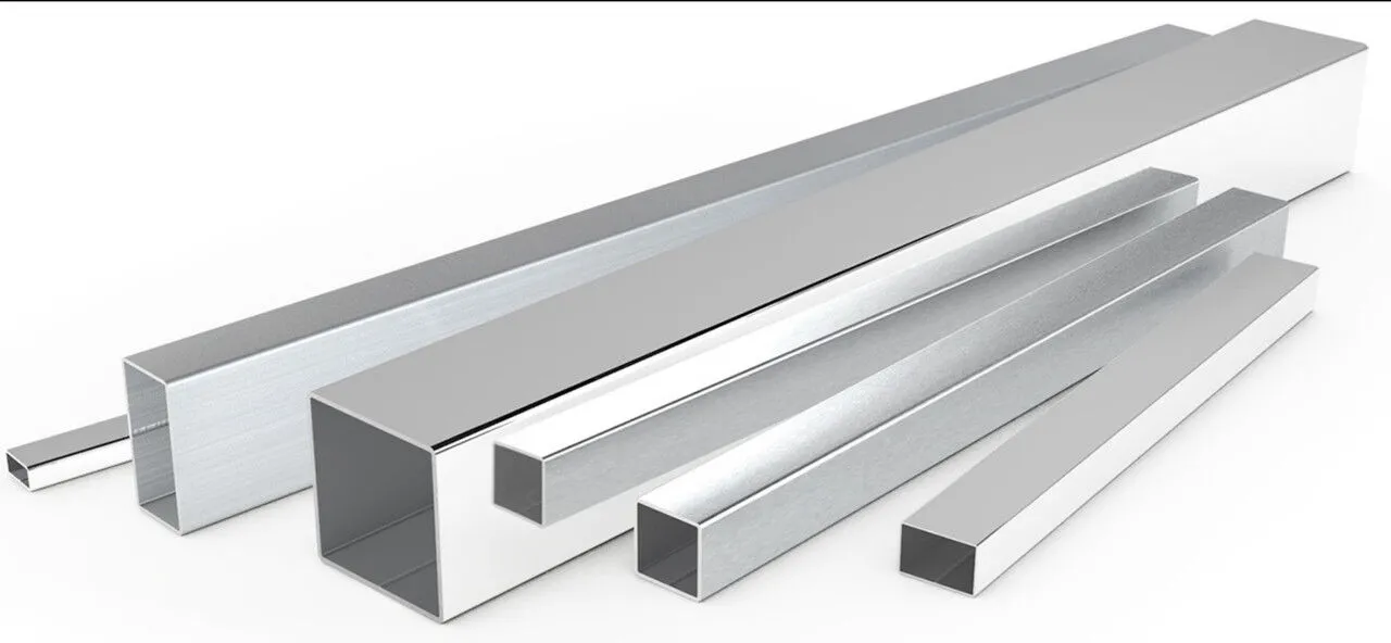 Труба профильная нержавеющая AISI 304 3 м квадратная 80х80 мм